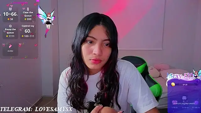 Snapshot of Lovelyamyy chatting on 04.21.26 Lovelyamyy online show from 04.21.26