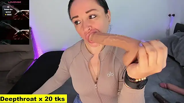 aurora-deepthroat online show from 03.15.26