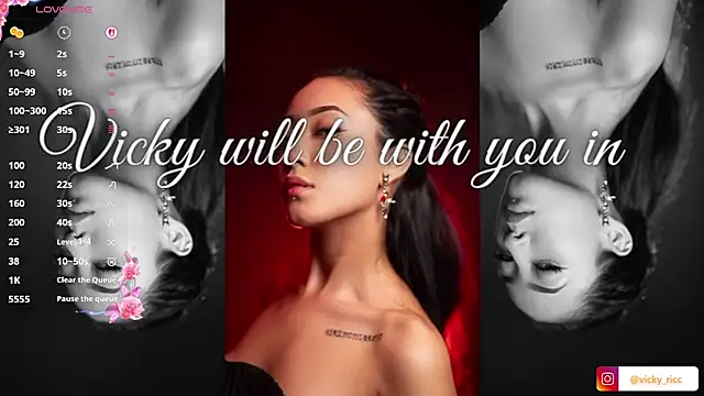 victoria ricci a online show from 10.15.25