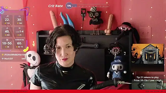 Snapshot of MistressVeritasX chatting on 10.26.25 MistressVeritasX online show from 10.26.25