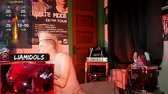 LiamIdols online show from 01.21.25