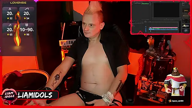 LiamIdols online show from 01.21.25