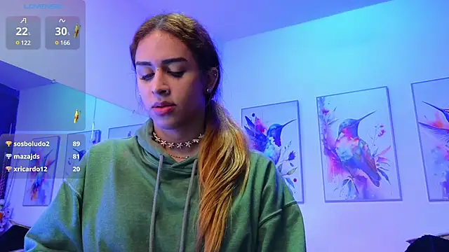 Snapshot of xkim_starx chatting on 01.27.25 xkim starx online show from 01.27.25