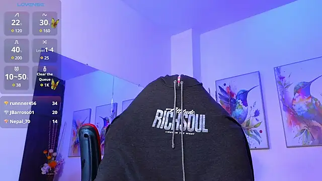 Snapshot of xkim_starx chatting on 02.15.25 xkim starx online show from 02.15.25