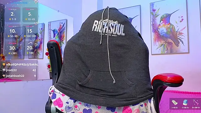 Snapshot of xkim_starx chatting on 03.18.25 xkim starx online show from 03.18.25