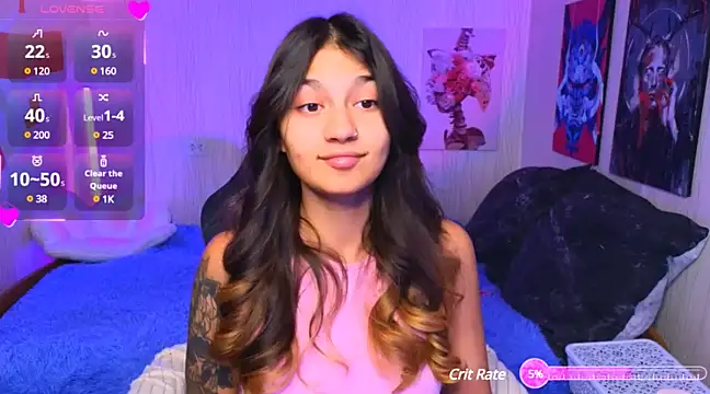 Snapshot of AokiiiKan chatting on 01.27.25 AokiiiKan online show from 01.27.25