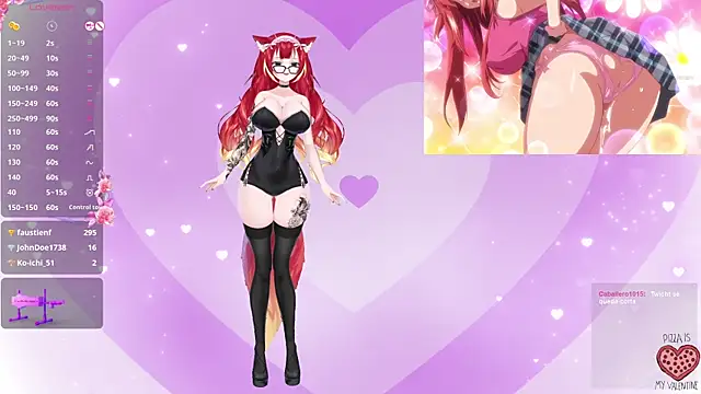 LewdKira VT online show from 02.14.25