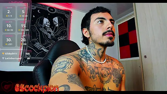 Snapshot of scockpion__ chatting on 01.29.25 scockpion online show from 01.29.25