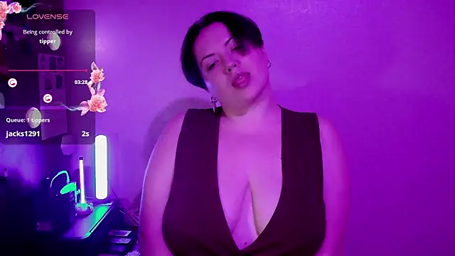 Snapshot of BlackkkVelvet chatting on 02.27.26 BlackkkVelvet online show from 02.27.26