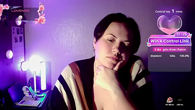 Snapshot of BlackkkVelvet chatting on 03.08.26 BlackkkVelvet online show from 03.08.26