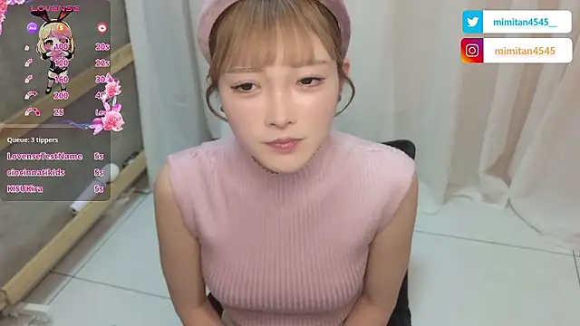 mimitan4545 online show from 01.16.26