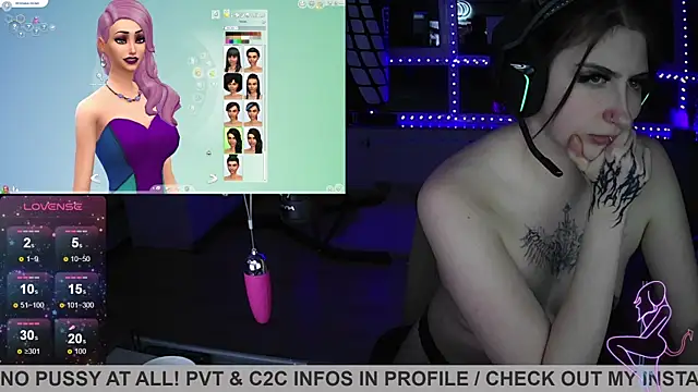 Gamergirl-Linela online show from 03.05.25