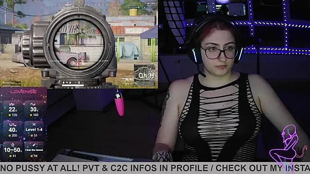 Gamergirl-Linela online show from 03.19.25