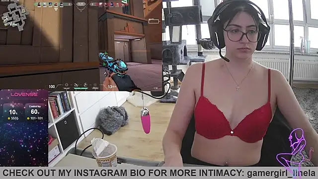 Gamergirl-Linela online show from 09.29.25