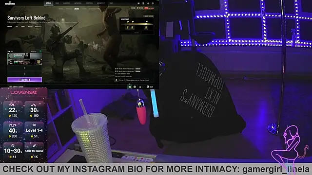 Gamergirl-Linela online show from 09.30.25
