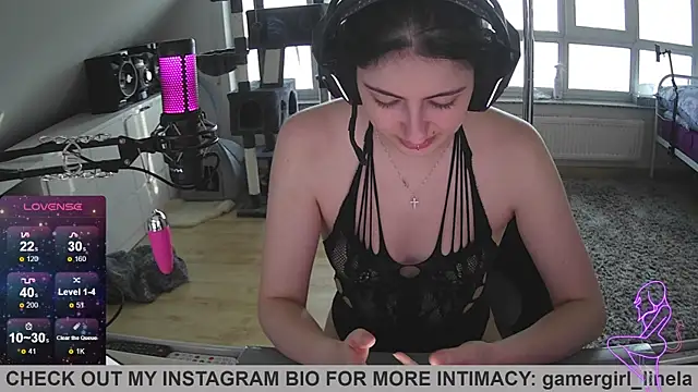 Gamergirl-Linela online show from 10.08.25