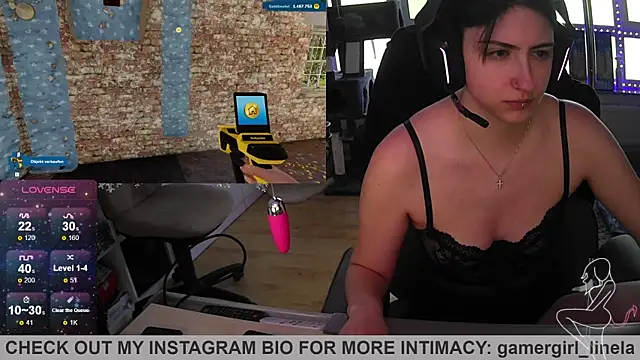 Gamergirl-Linela online show from 12.18.25