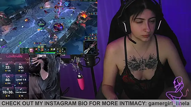 Gamergirl-Linela online show from 01.07.26