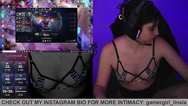 Gamergirl-Linela online show from 01.13.26