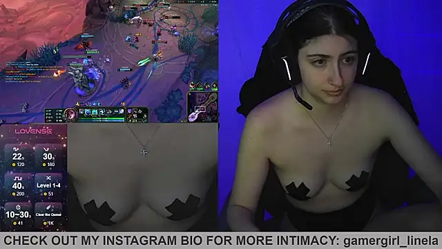 Gamergirl-Linela online show from 01.16.26