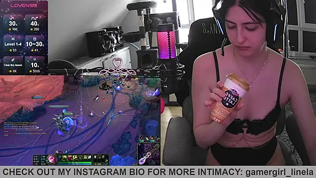 Gamergirl-Linela online show from 07.12.26