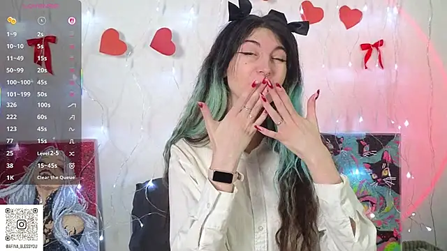 Snapshot of AfinaSweet chatting on 02.21.26 AfinaSweet online show from 02.21.26