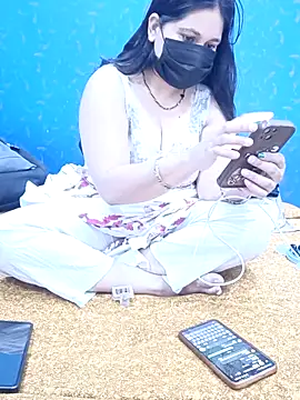 Snapshot of Sangitalive chatting on 07.01.26 Sangitalive online show from 07.01.26