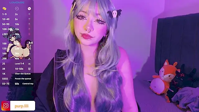 Snapshot of purplelilith3 chatting on 05.23.26 purplelilith3 online show from 05.23.26