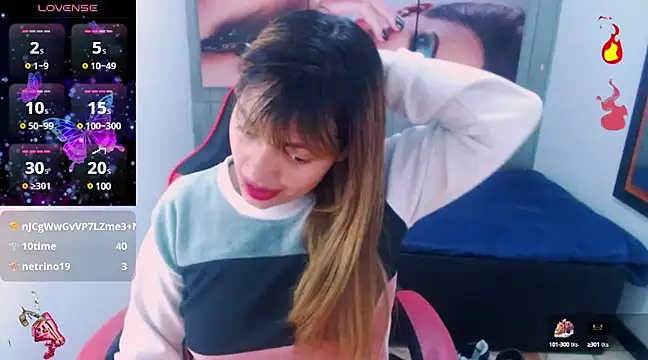 Snapshot of Rihana_Milan chatting on 02.28.25 Rihana Milan online show from 02.28.25