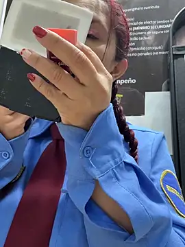 Snapshot of Megan-01- chatting on 02.19.26 Megan-01- online show from 02.19.26