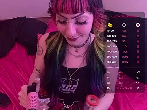Snapshot of ChrryFoxx chatting on 06.18.26 ChrryFoxx online show from 06.18.26