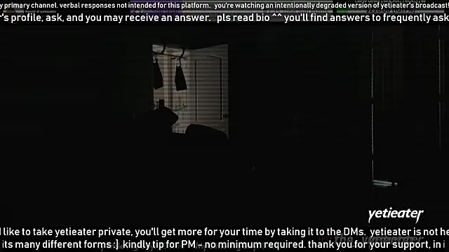 Snapshot of yetieater chatting on 12.15.24 yetieater online show from 12.15.24