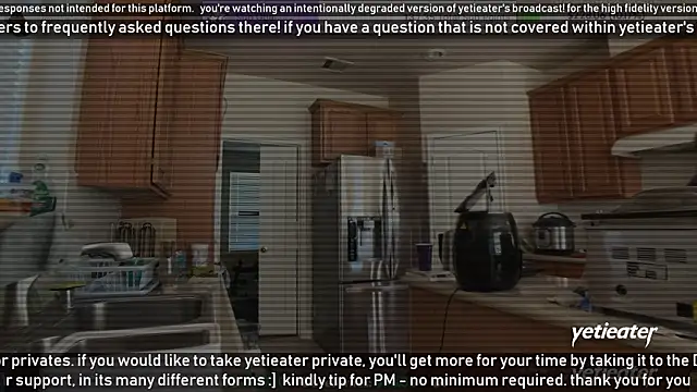 Snapshot of yetieater chatting on 01.11.25 yetieater online show from 01.11.25