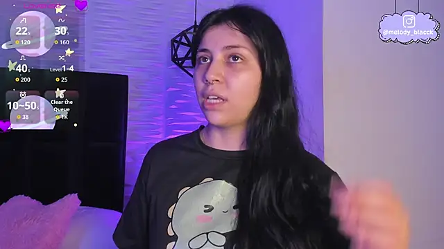 Melody Black  online show from 12.16.25