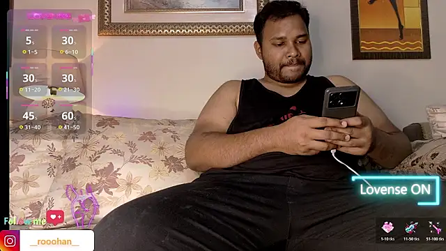 Naughty Rohan  online show from 03.05.26