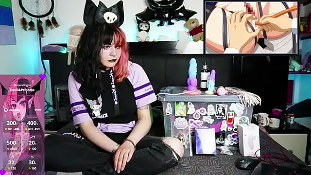 Snapshot of Devil_And_Princess chatting on 04.26.26 Devil And Princess online show from 04.26.26
