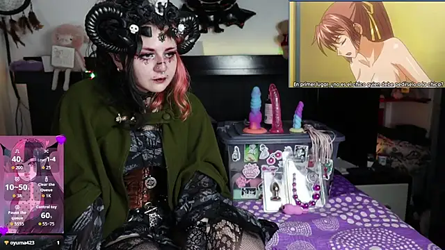 Snapshot of Devil_And_Princess chatting on 05.23.26 Devil And Princess online show from 05.23.26