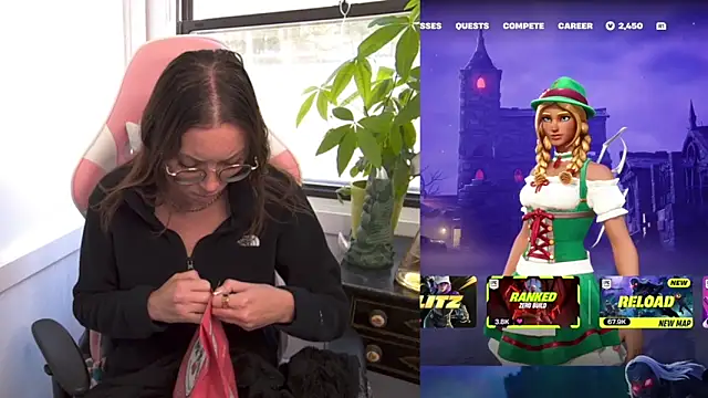 SpaceCowWhore online show from 10.10.25