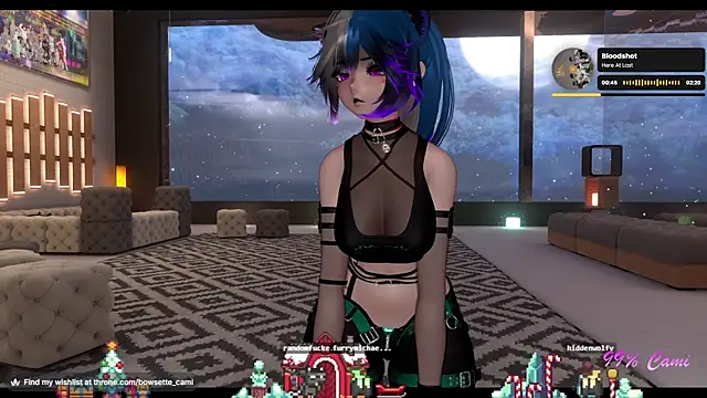 Bowsette Cami online show from 11.20.25