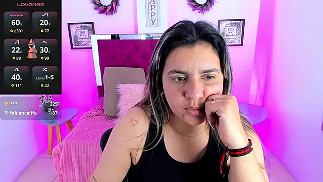 Snapshot of Isa-lox chatting on 10.08.25 Isa-lox online show from 10.08.25