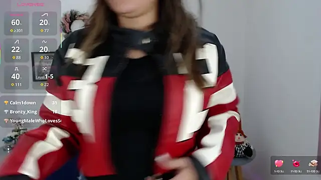 Snapshot of Isa-lox chatting on 10.14.25 Isa-lox online show from 10.14.25