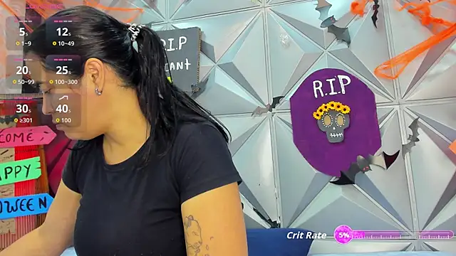 GreciaFox1 online show from 10.22.25