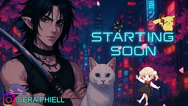 Seraphiell online show from 09.13.25