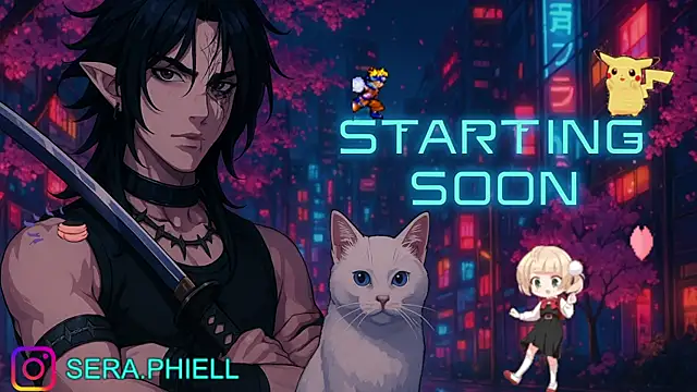 Seraphiell online show from 12.04.25