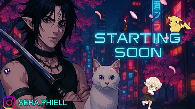 Snapshot of Seraphiell chatting on 02.10.26 Seraphiell online show from 02.10.26