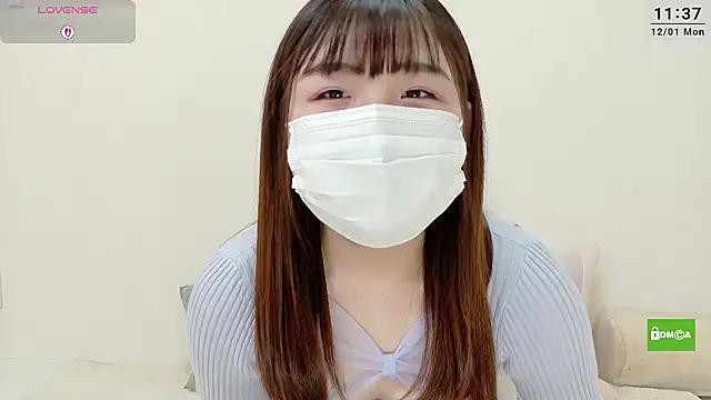 mana-chan online show from 12.01.25