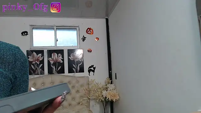 Snapshot of pinky_f00x chatting on 10.16.25 pinky f00x online show from 10.16.25