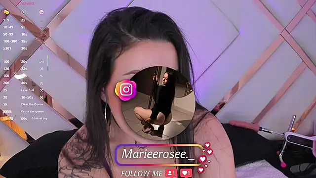 Mariee rosee online show from 09.21.25