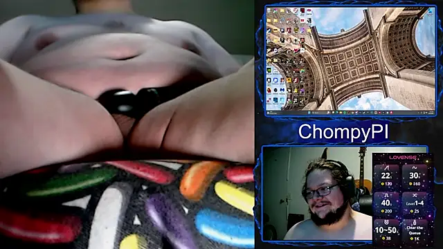 Snapshot of DetChompy chatting on 05.30.26 DetChompy online show from 05.30.26