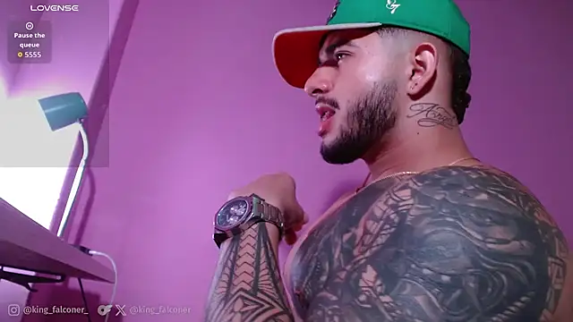 king falconer online show from 04.01.26